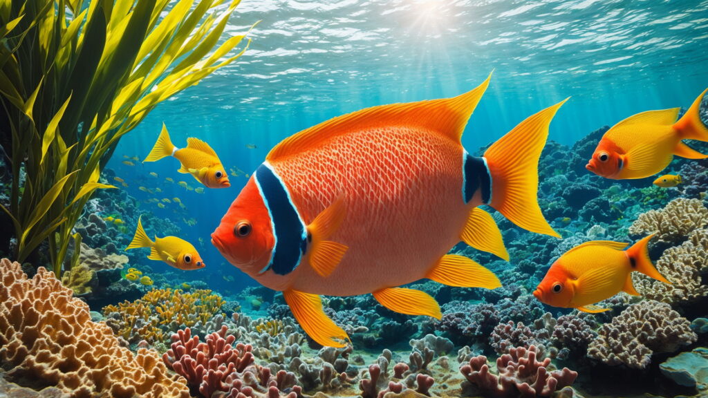 熱帯魚のZoom用バーチャル背景・壁紙