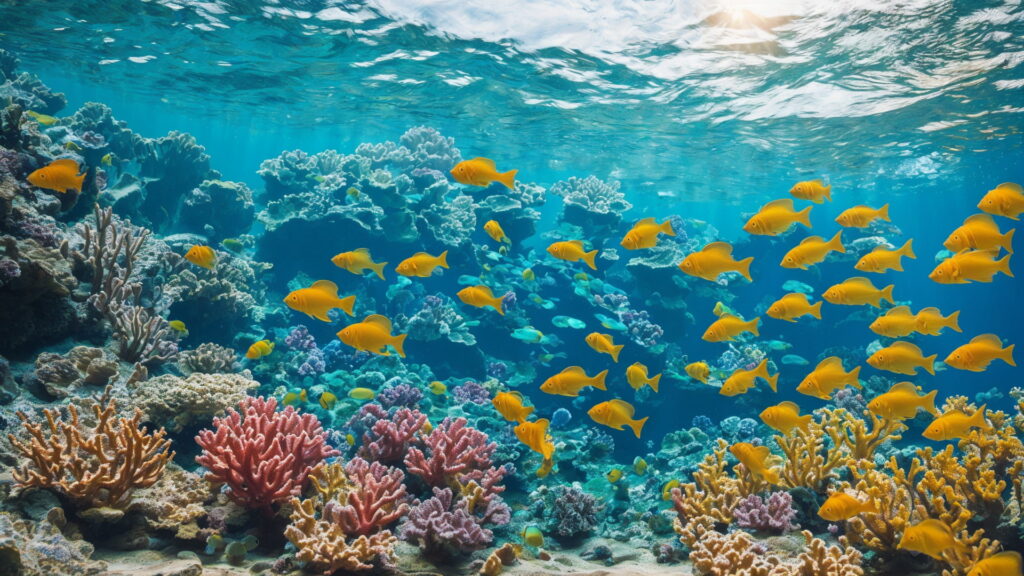 熱帯魚のZoom用バーチャル背景・壁紙